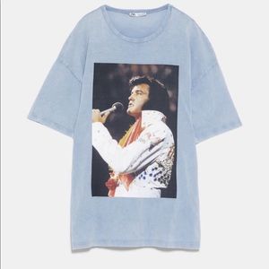 Zara Elvis t-shirt